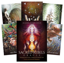 Blue Angel Mėlyna Angel Mėlyna Angel Sacred Rebels Borderless Oracle Kortos