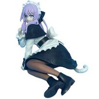 Anime figūrėlė tarnaitė su katės ausimis