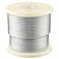 6,35 mm cinkuota plieninė viela, 76,2 m