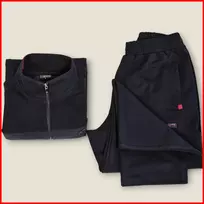 Sportinis kostiumas - Juoda - 8/9XL - švarko krūtinė 75 cm./ ūgis 82 cm. kelnių juosmuo - 51/70 cm., klubai - 79 cm.