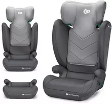 KINDERKRAFT automobilinė kėdutė I-SPARK 2 PLUS I-SIZE, 100-150 cm., Pilkas, KCISPA02GRYPL00