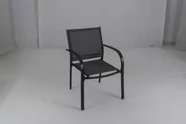 Lauko valgomojo kėdės ruda/pilka 2 vnt.