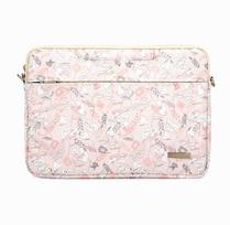Krepšys iLike krepšys nešiojamam kompiuteriui 13-14 Inches Fabric Nešiojamas kompiuteris Bag With Strap Flower Rožinė ILIUN13LBFP