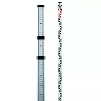 Teleskopinė aliumininė niveliavimo liniuotė STAFF 3 m. ADA Instruments
