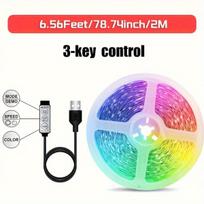 Transformuok Namus LED RGB 5050 Juostos Lemputėmis, 6,56 pėdų //2 metras