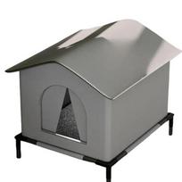 Lauko kačių namelis su kilimėlių Tech Zone, S - 33x33x40cm