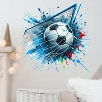 Futbolo lipdukas sienai
