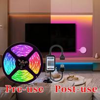 LED RGB juostos šviesos