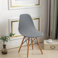 Storas Eames kėdės užvalkalas,  Kukurūzų grūdai Sidabrinė pilka