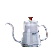 Stiklinis Virdulys Kavai ir Arbatai Atsparus Karščiui., 350 ml ruda