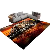 3D leopardinio rašto kilimas, 120*160