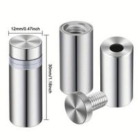Akriliniai reklaminiai stendai su laikikliais, 12 mm * 30 mm (0,47 colio * 1,18 colio)