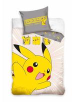Vaikiškas patalynės komplektas Pokemon Pikachu, 140x200, 2 dalių