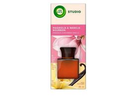 Air Wick Magnolia & Bourbon Vanilla namų kvapas su lazdelėmis, 80 ml