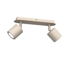 Taškinis šviestuvas DEMIA 2xGU10/8W/230V smėlinė