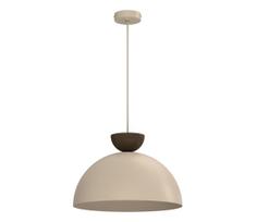 Pakabinamas šviestuvas su laidu NEVIS 1xE27/15W/230V, skersmuo 38 cm, smėlio spalvos