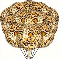Leopardo rašto latekso balionai