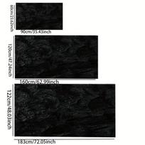 1 vnt vientisos spalvos kilimas, rankų plovimo., 60 * 90 cm / 23,62 * 35,43 colio