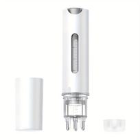 Nešiojamas galvos masažuoklis su rezervuarais,  Six Needles Double Visual Liquid Tank 2+15ml Frosted White
