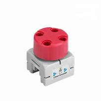 Grandininis kodavimo įrenginys – UART rotacinis kodavimo modulis su RGB LED ir mygtuku – M5Stack U207