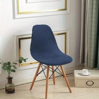 Storas Eames kėdės užvalkalas,  Kukurūzų branduoliai tamsiai mėlyni