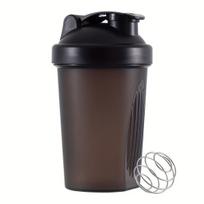Plastikinė plaktuvė su maišymo kamuoliuku, juoda