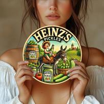 Medinis Heinz sienos dekoras
