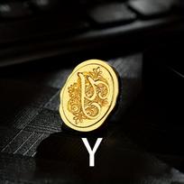 Metalinis raidžių antspaudas vaškui, IR
