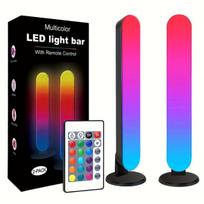 LED juostos su nuotolinio valdymo pultu, 2vnt RGB šviesos juosta