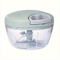Rankinis daržovių ir česnakų smulkintuvas,  Green 500ml 3 peiliukai