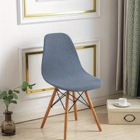 Storas Eames kėdės užvalkalas,  Kukurūzų grūdai Pilkai Mėlyna