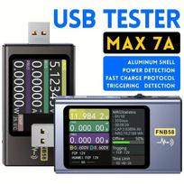 USB testeris voltmetras ampermetras, Mėlyna