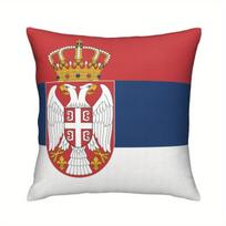 Serbijos vėliavos pagalvės užvalkalas