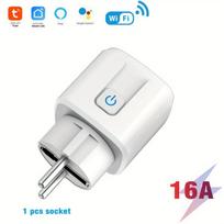 Išmanusis WiFi lizdas balsu, 16A 1vnt