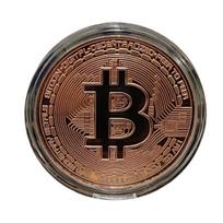Proginė Bitcoin kriptovaliuta moneta,  Rose Golden