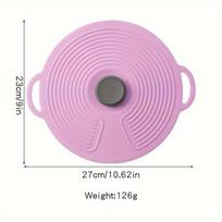 Silikoninis virimo apsaugos dangtis, Violetinė (22,86 cm)-L