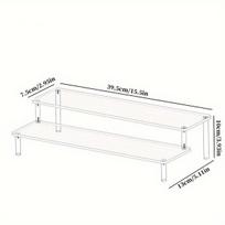 Akrilinis papuošalų stovas, 40cm antrame aukšte
