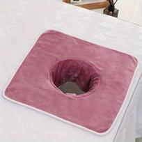 Masažo stalo užvalkalas su skylute, Violetinė