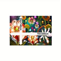 Prabangus gėlių rašto kilimas, 55 * 79 colių / 140 * 200 cm