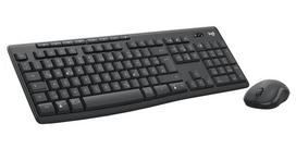 LOGITECH Wireless Keyboard+Mouse MK370 black for Business
