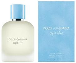 Dolce  AND  Gabbana Light Blue pour Homme Eau de Toilette 100 ml