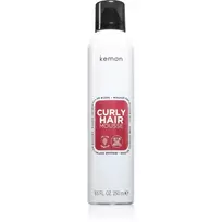 Kemon Curly Hair Mousse, Hair Styling Mousse, Volume, Medium, 250 ml