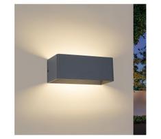 Brilagi - LED lauko sieninis šviestuvas DONNANI LED/7W/230V 20 cm antracitas IP44