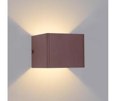 Brilagi - LED lauko sieninis šviestuvas DONNANI LED/5W/230V 10 cm ruda IP44