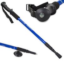Šiaurietiškojo ėjimo lazda Nordic Walking, mėlyna