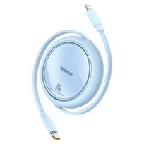 BASEUS USB-C į Lightning laidas, skirtas iPhone 11 12 13 14, 1 m greitas, Mėlyna