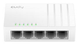 Cudy GS105U tinklo komutatorius Ne-valdomas Gigabit Ethernet (10/100/1000) Balta