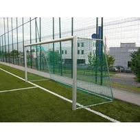Sumažinti futbolo vartai (aliuminiai, mobilūs) 5x2m - Ovalus 120x100mm.