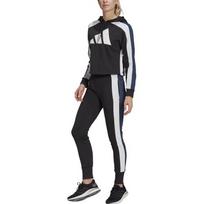 Adidas Sportinis Kostiumas Moterims W Ts Big Logo Black White GL9482