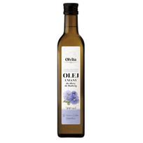 Olvita Šalto spaudimo linų sėmenų aliejus Dr. Budwig dietai, neišgrynintas - 500 ml